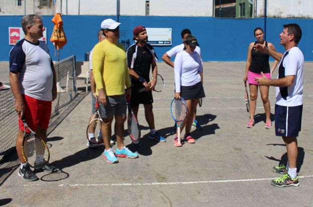 Winner realiza clínica para alunos iniciantes