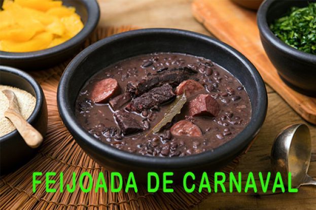 Tênis e feijoada neste carnaval