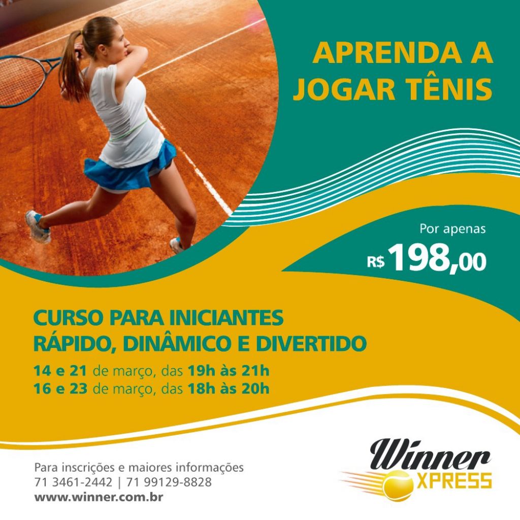 Abril tem curso para iniciantes na Winner