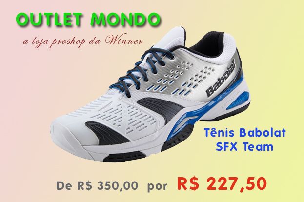 Proshop da Winner faz liquidação de 1 semana