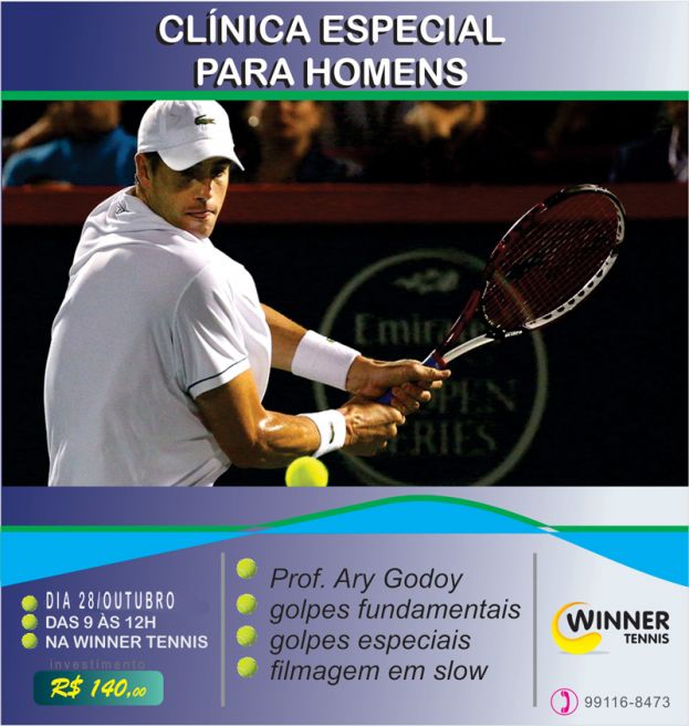 Clínica para homens neste domingo 28/out